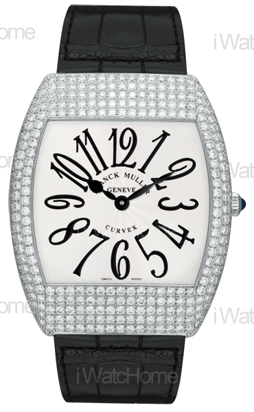 FRANCK MULLER Grace Curvex 18K白金鑽錶